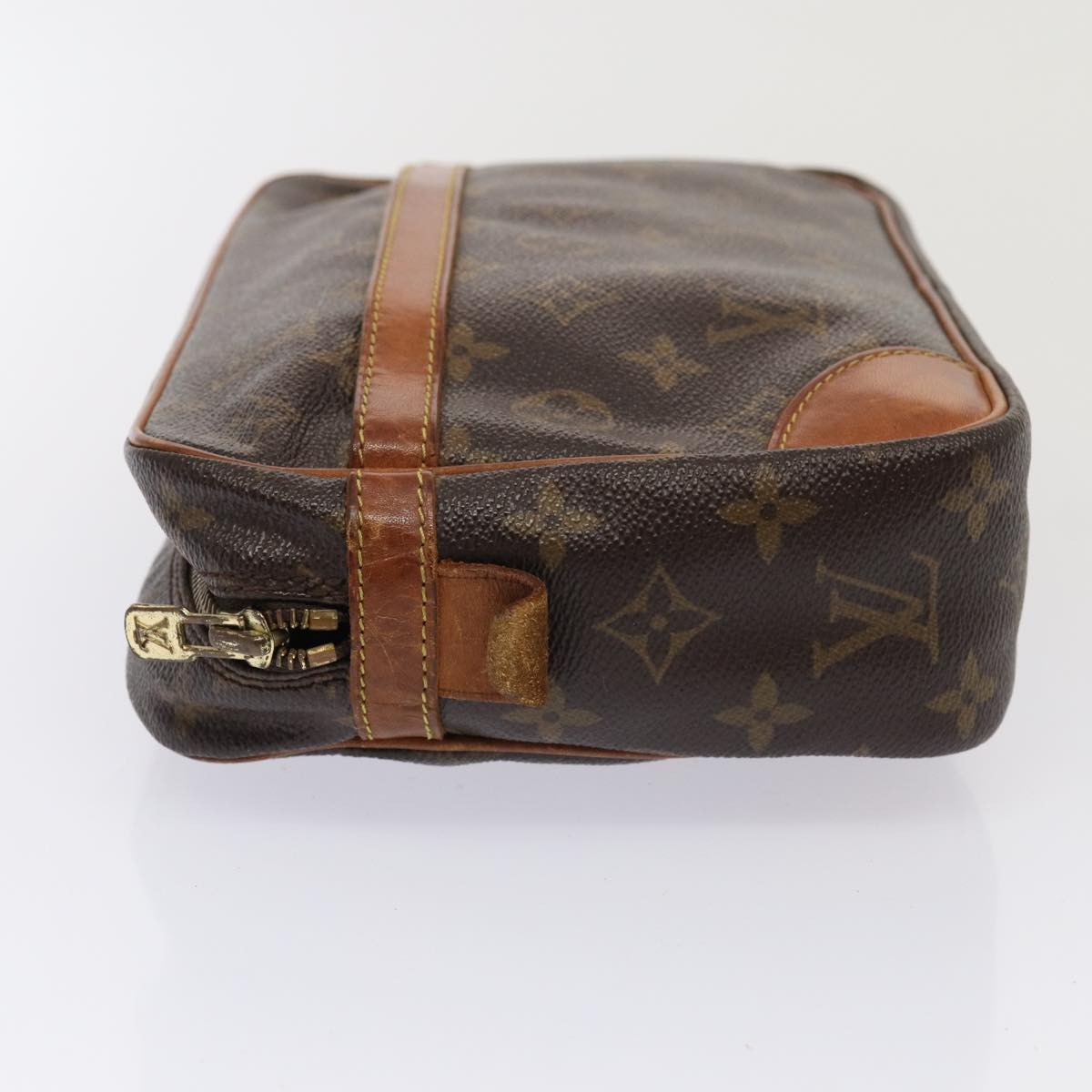 LOUIS VUITTON Monogram Compiegne 28 Clutch Bag M51845 LV Auth yb578