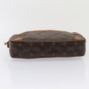 LOUIS VUITTON Monogram Compiegne 28 Clutch Bag M51845 LV Auth yb578-6