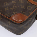 LOUIS VUITTON Monogram Compiegne 28 Clutch Bag M51845 LV Auth yb578-7