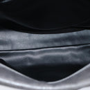 BALLY Shoulder Bag Leather Gray Auth yb580-11