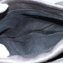 BALLY Shoulder Bag Leather Gray Auth yb580-21