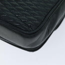 BALLY Shoulder Bag Leather Navy Auth yb581-15