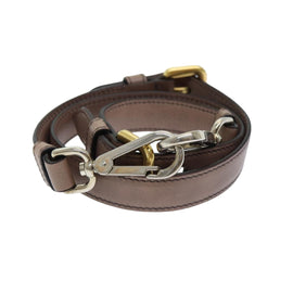 PRADA Adjustable Shoulder Strap Leather 25.2""""""""-29.1"""""""" Pink Auth yb593