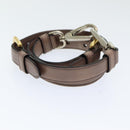 PRADA Adjustable Shoulder Strap Leather 25.2""""""""-29.1"""""""" Pink Auth yb593-5