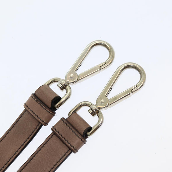 PRADA Adjustable Shoulder Strap Leather 25.2""""""""-29.1"""""""" Pink Auth yb593