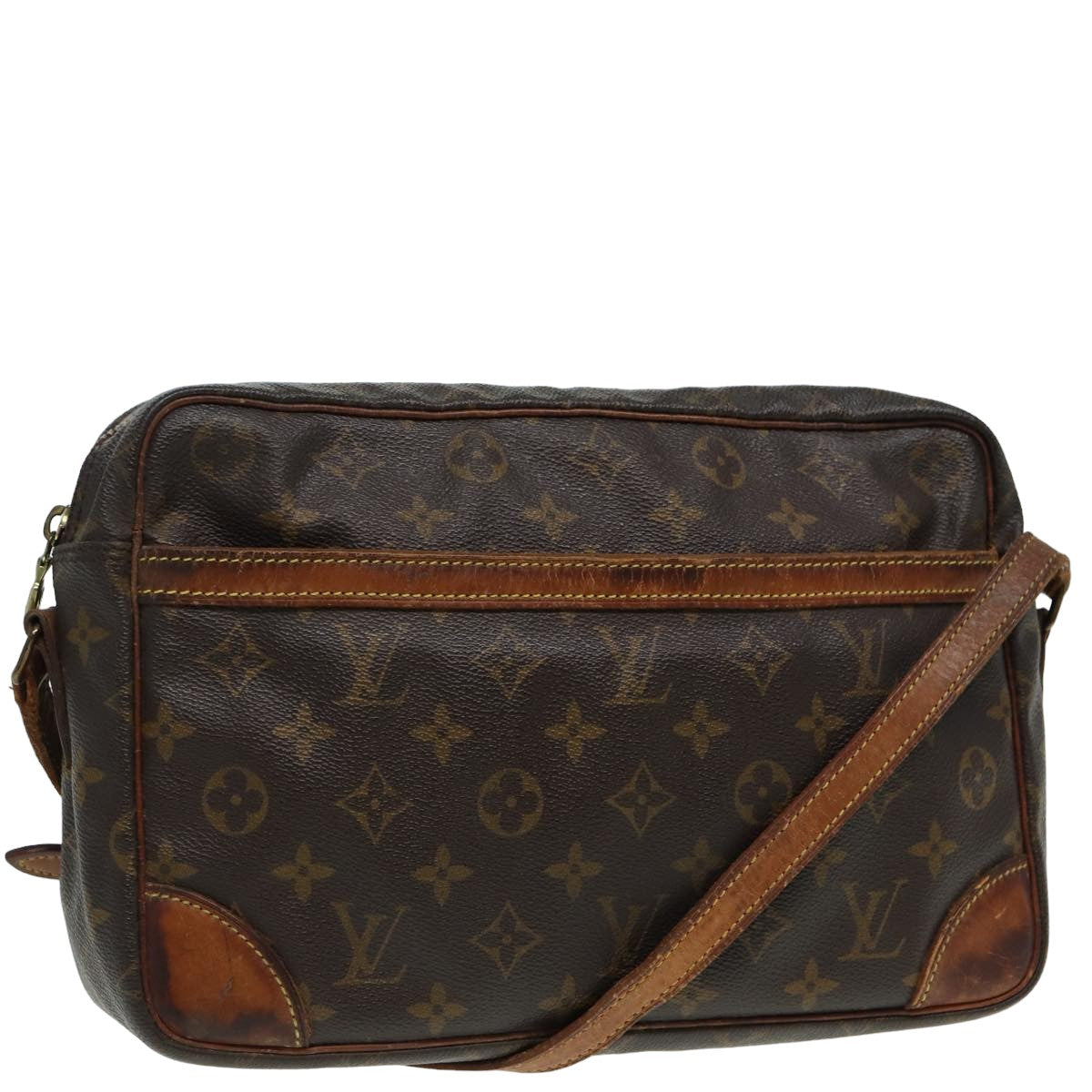 LOUIS VUITTON Monogram Trocadero 30 Shoulder Bag M51272 LV Auth yb596