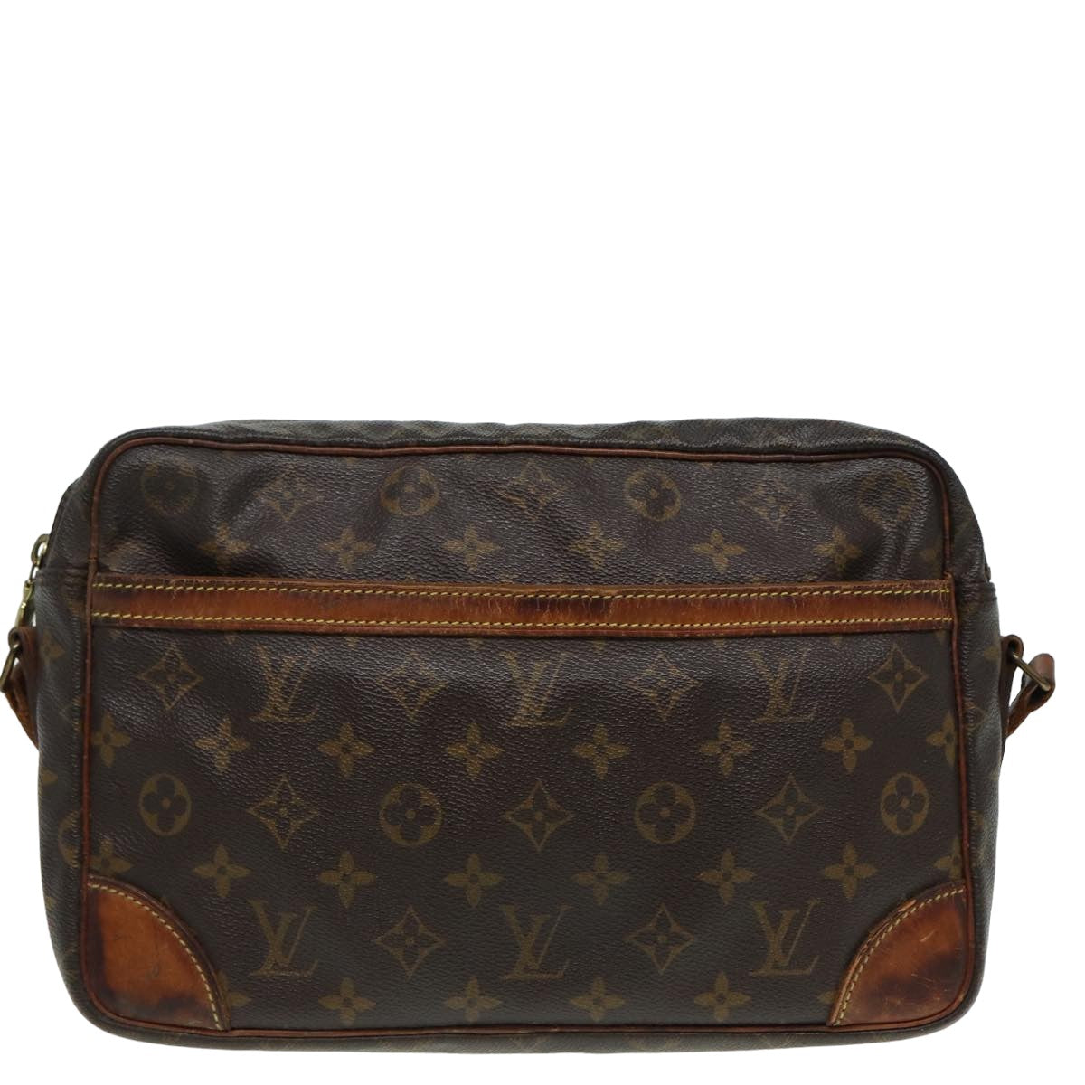 LOUIS VUITTON Monogram Trocadero 30 Shoulder Bag M51272 LV Auth yb596