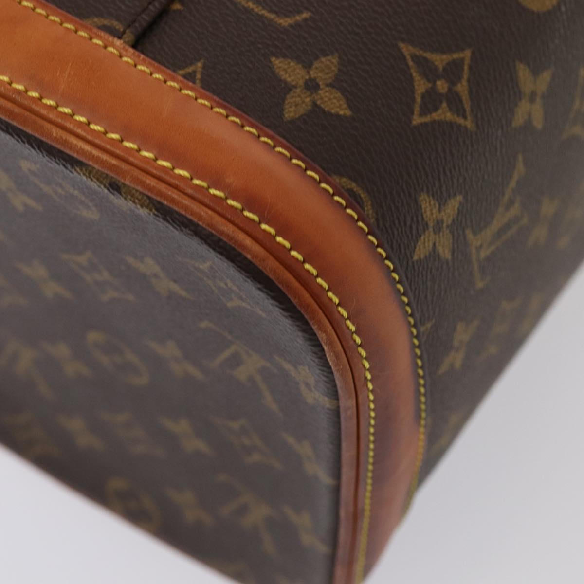 LOUIS VUITTON Monogram Nice Hand Bag M47280 LV Auth yb611