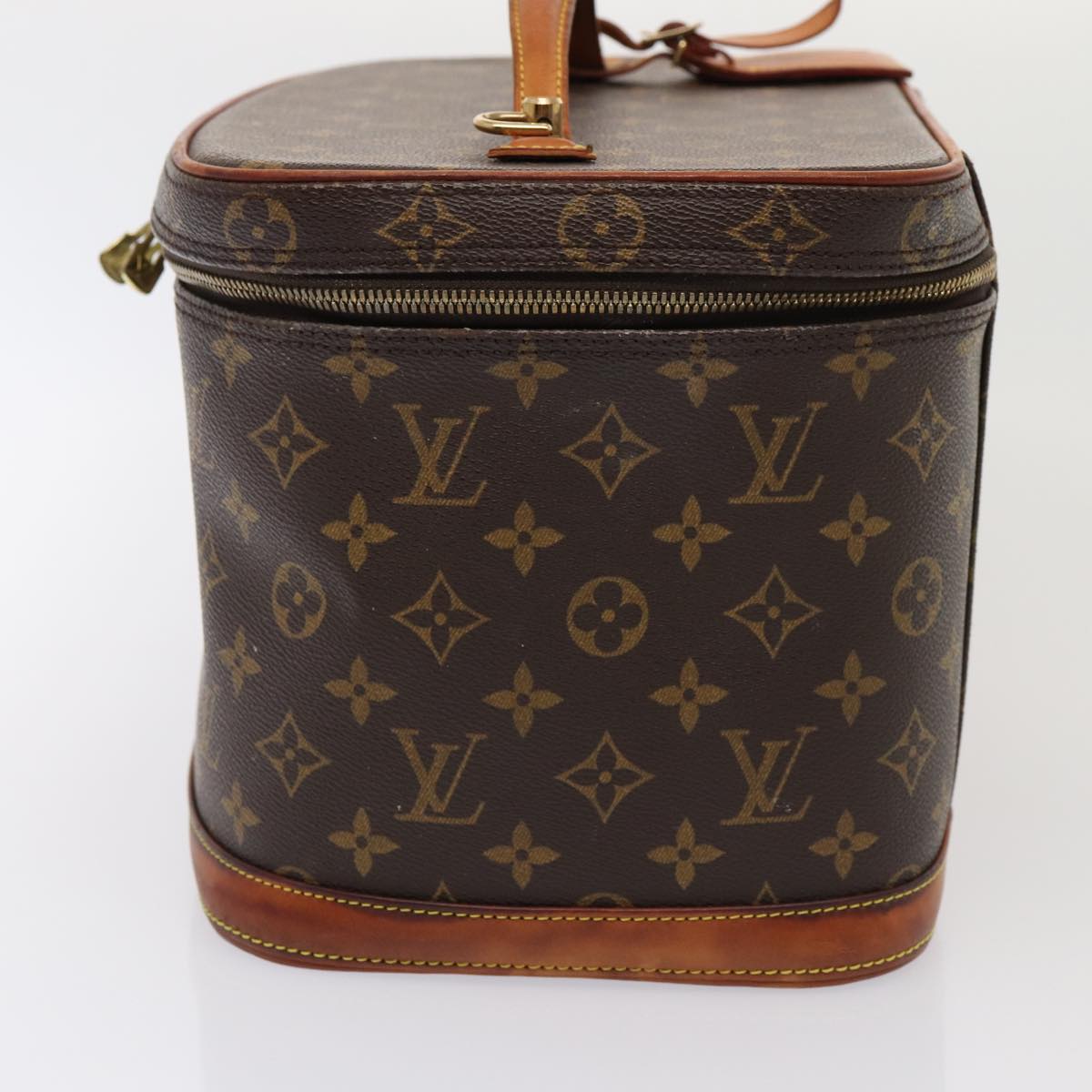 LOUIS VUITTON Monogram Nice Hand Bag M47280 LV Auth yb611