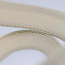 CHANEL Hand Bag Canvas Leather Beige CC Auth yb619-8