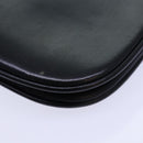 BALLY Shoulder Bag Leather Black Auth yb627-17