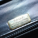 BALLY Shoulder Bag Leather Black Auth yb627-10