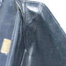 BALLY Shoulder Bag Leather Black Auth yb627-19