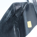 BALLY Shoulder Bag Leather Black Auth yb627-20