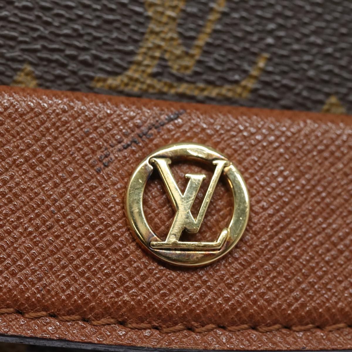 LOUIS VUITTON Monogram Bordeaux 24 Shoulder Bag M51798 LV Auth yb633