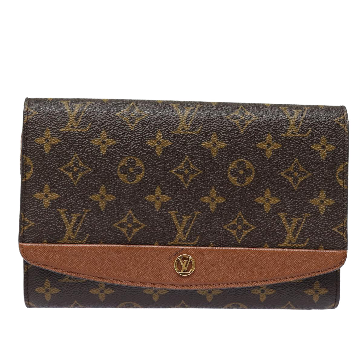 LOUIS VUITTON Monogram Bordeaux 24 Shoulder Bag M51798 LV Auth yb633