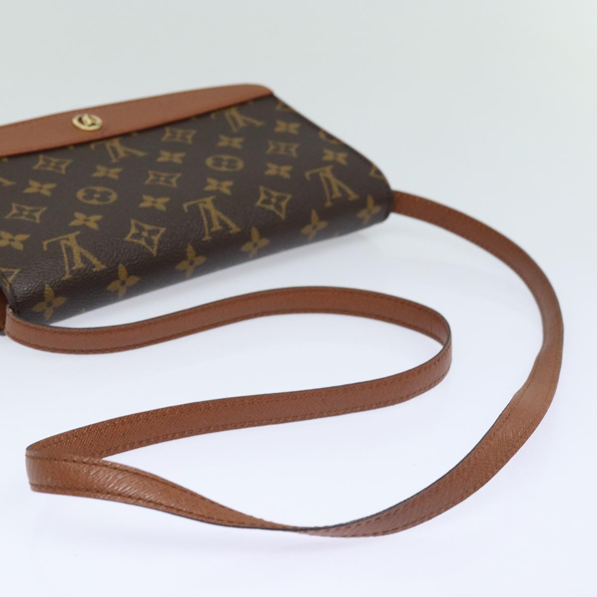 LOUIS VUITTON Monogram Bordeaux 24 Shoulder Bag M51798 LV Auth yb633