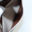 BURBERRY Hand Bag Canvas Leather Beige Auth yb635-23