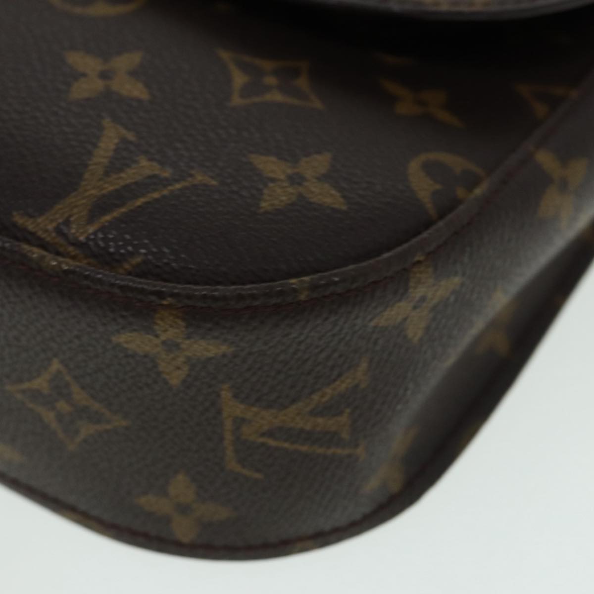 LOUIS VUITTON Monogram Saint Cloud GM Shoulder Bag M51242 LV Auth yb641