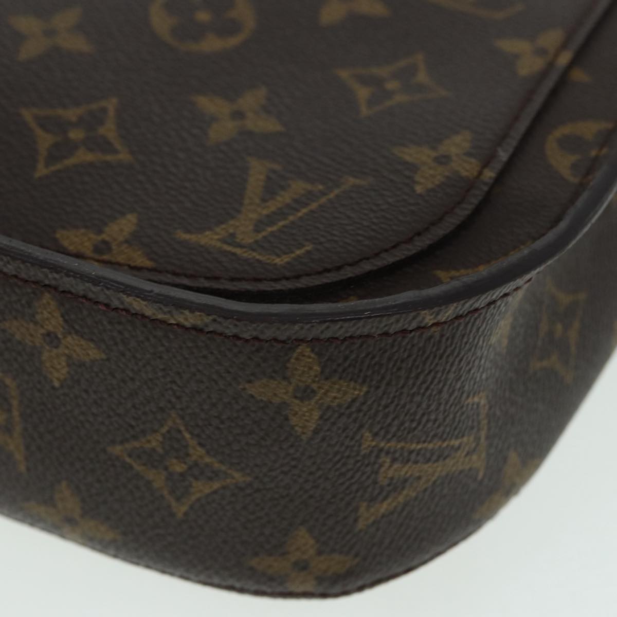 LOUIS VUITTON Monogram Saint Cloud GM Shoulder Bag M51242 LV Auth yb641