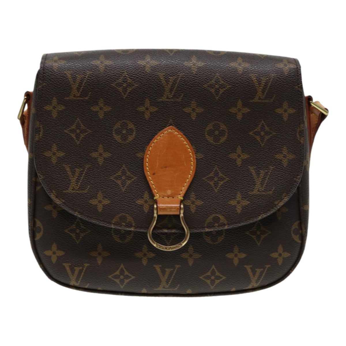 LOUIS VUITTON Monogram Saint Cloud GM Shoulder Bag M51242 LV Auth yb641