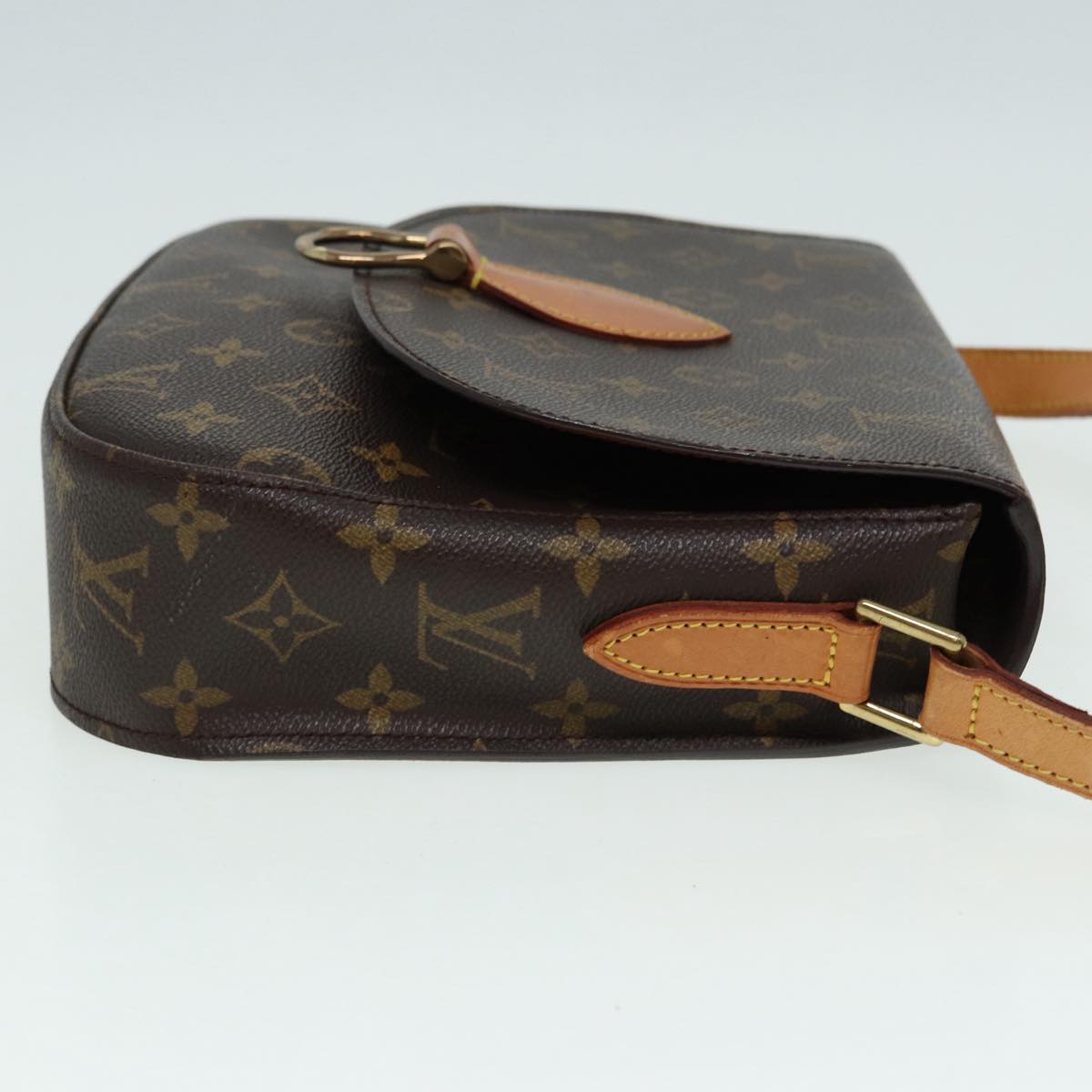 LOUIS VUITTON Monogram Saint Cloud GM Shoulder Bag M51242 LV Auth yb641