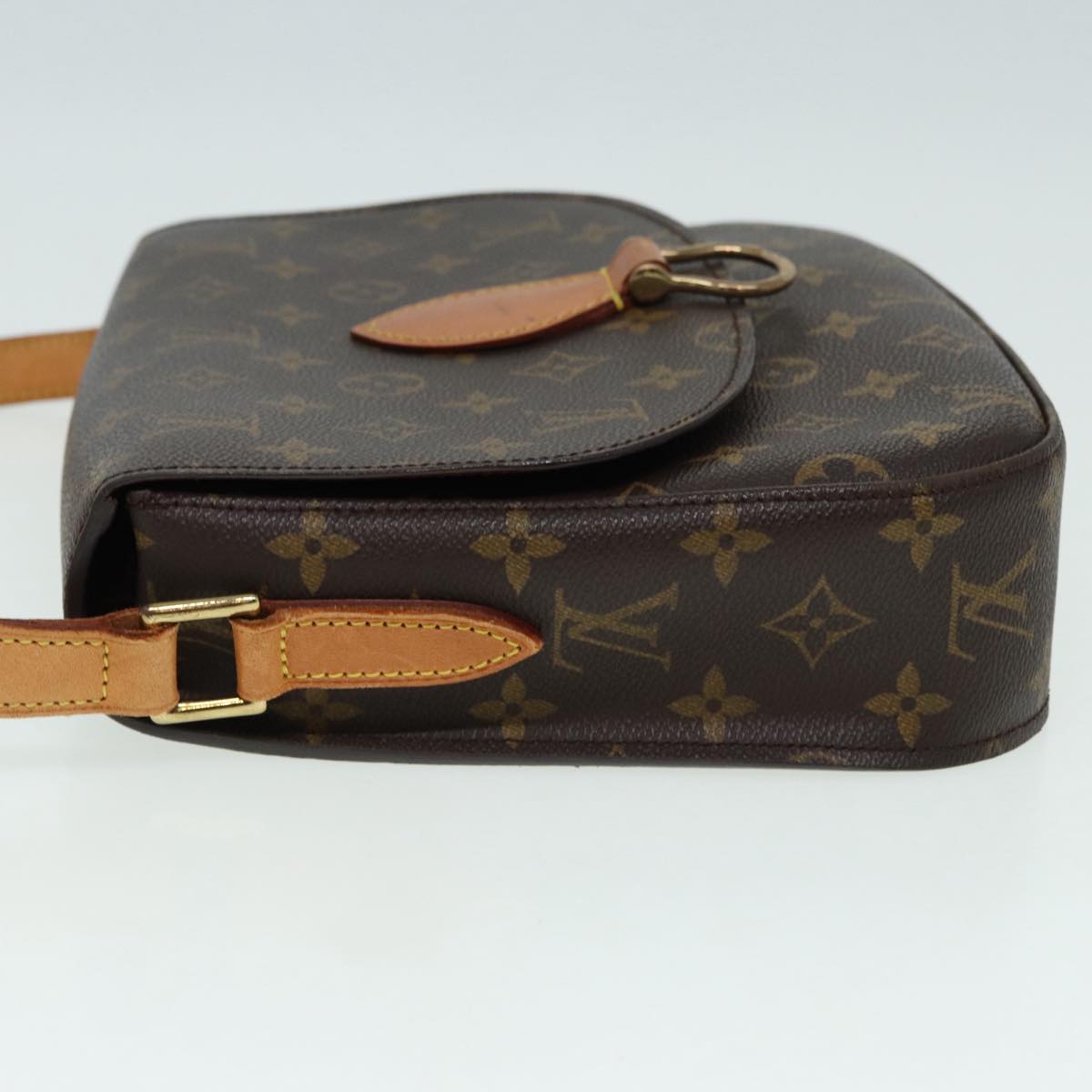 LOUIS VUITTON Monogram Saint Cloud GM Shoulder Bag M51242 LV Auth yb641