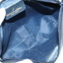 GUCCI GG Supreme Sherry Line Clutch Bag PVC Red Navy Auth yb662-10