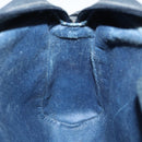 GUCCI GG Supreme Sherry Line Clutch Bag PVC Red Navy Auth yb662-11