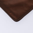 CHANEL Shoulder Bag Leather Bronze Gold CC Auth yb676-16