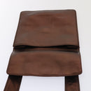 CHANEL Shoulder Bag Leather Bronze Gold CC Auth yb676-9