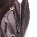 CHANEL Shoulder Bag Leather Bronze Gold CC Auth yb676-20