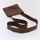 CHANEL Shoulder Bag Leather Bronze Gold CC Auth yb676-7