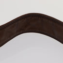 CHANEL Shoulder Bag Leather Bronze Gold CC Auth yb676-8