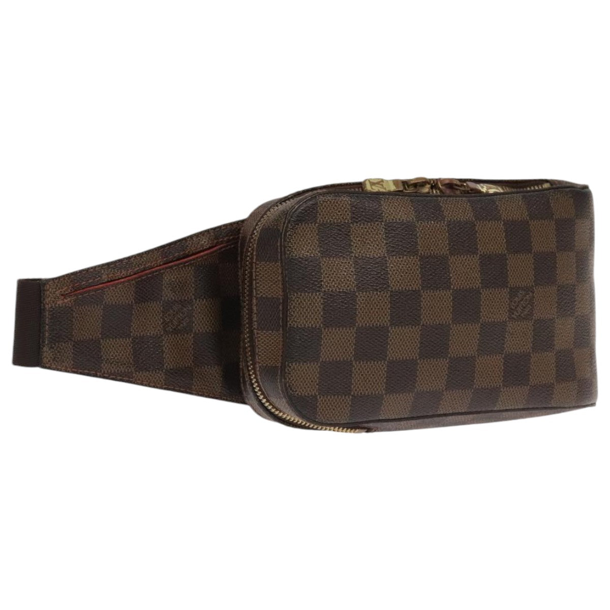 LOUIS VUITTON Damier Ebene Geronimos Shoulder Bag N51994 LV Auth yb695