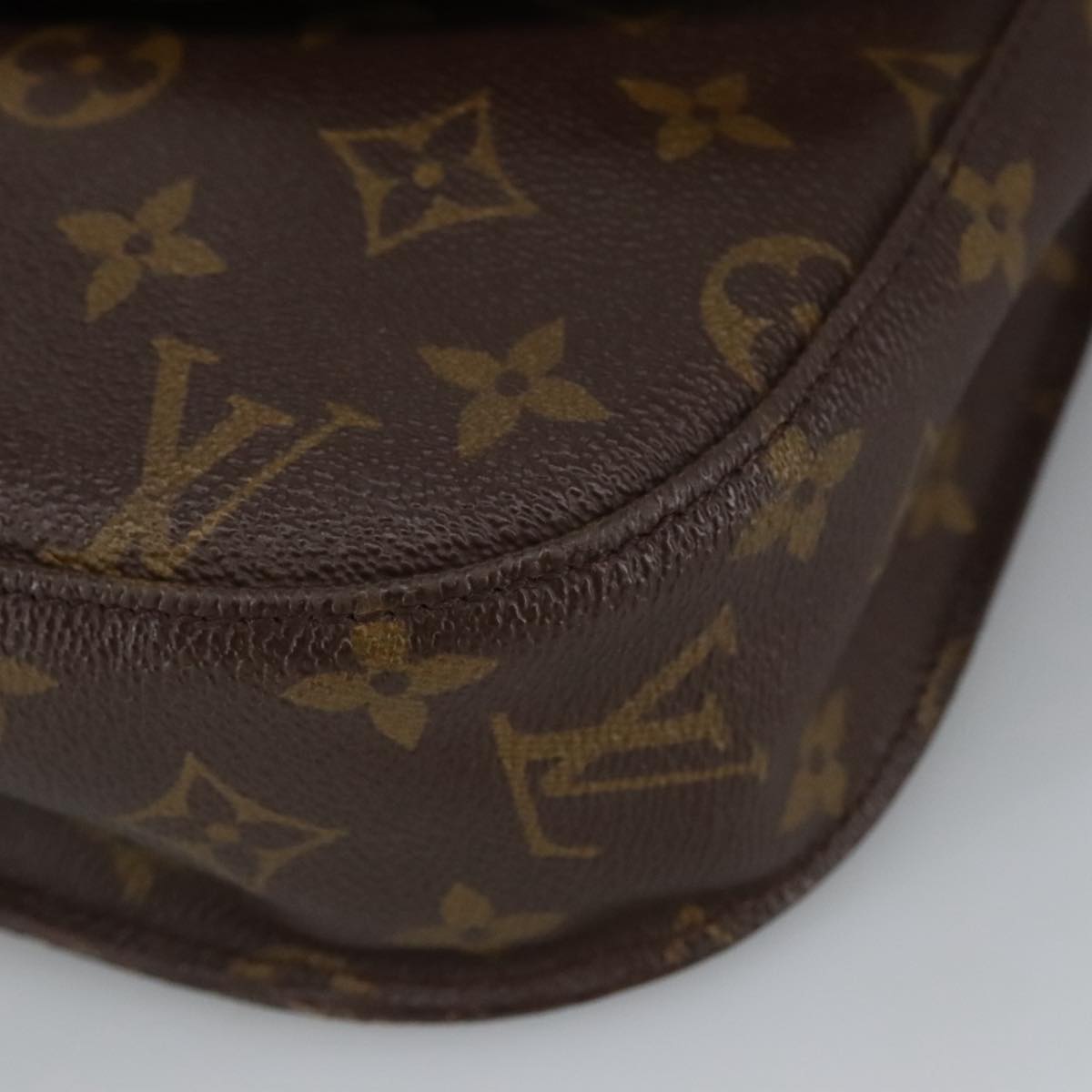 LOUIS VUITTON Monogram Saint Cloud GM Shoulder Bag M51242 LV Auth yb714