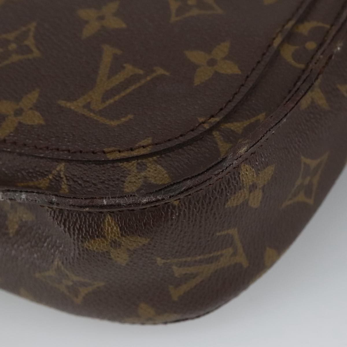 LOUIS VUITTON Monogram Saint Cloud GM Shoulder Bag M51242 LV Auth yb714