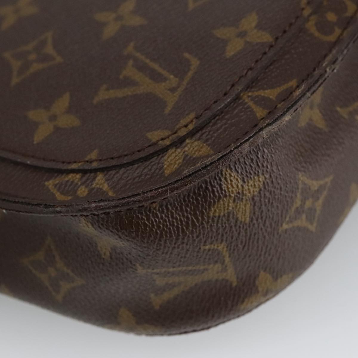 LOUIS VUITTON Monogram Saint Cloud GM Shoulder Bag M51242 LV Auth yb714