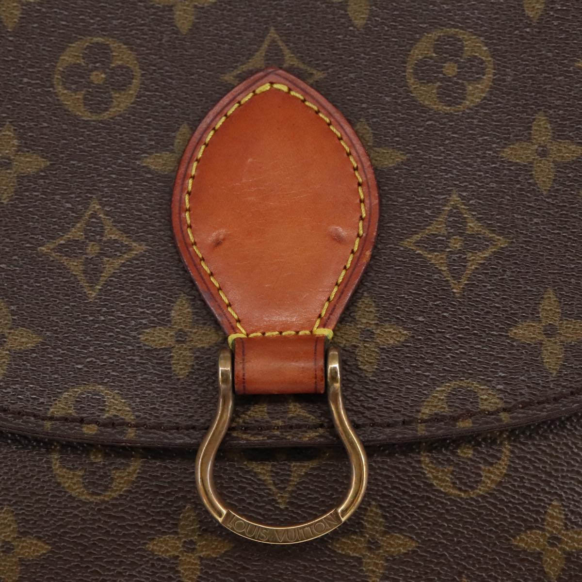 LOUIS VUITTON Monogram Saint Cloud GM Shoulder Bag M51242 LV Auth yb714