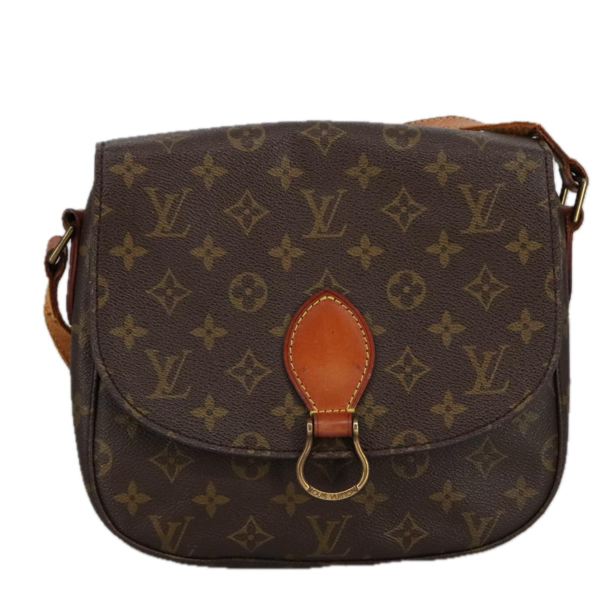 LOUIS VUITTON Monogram Saint Cloud GM Shoulder Bag M51242 LV Auth yb714 - 0