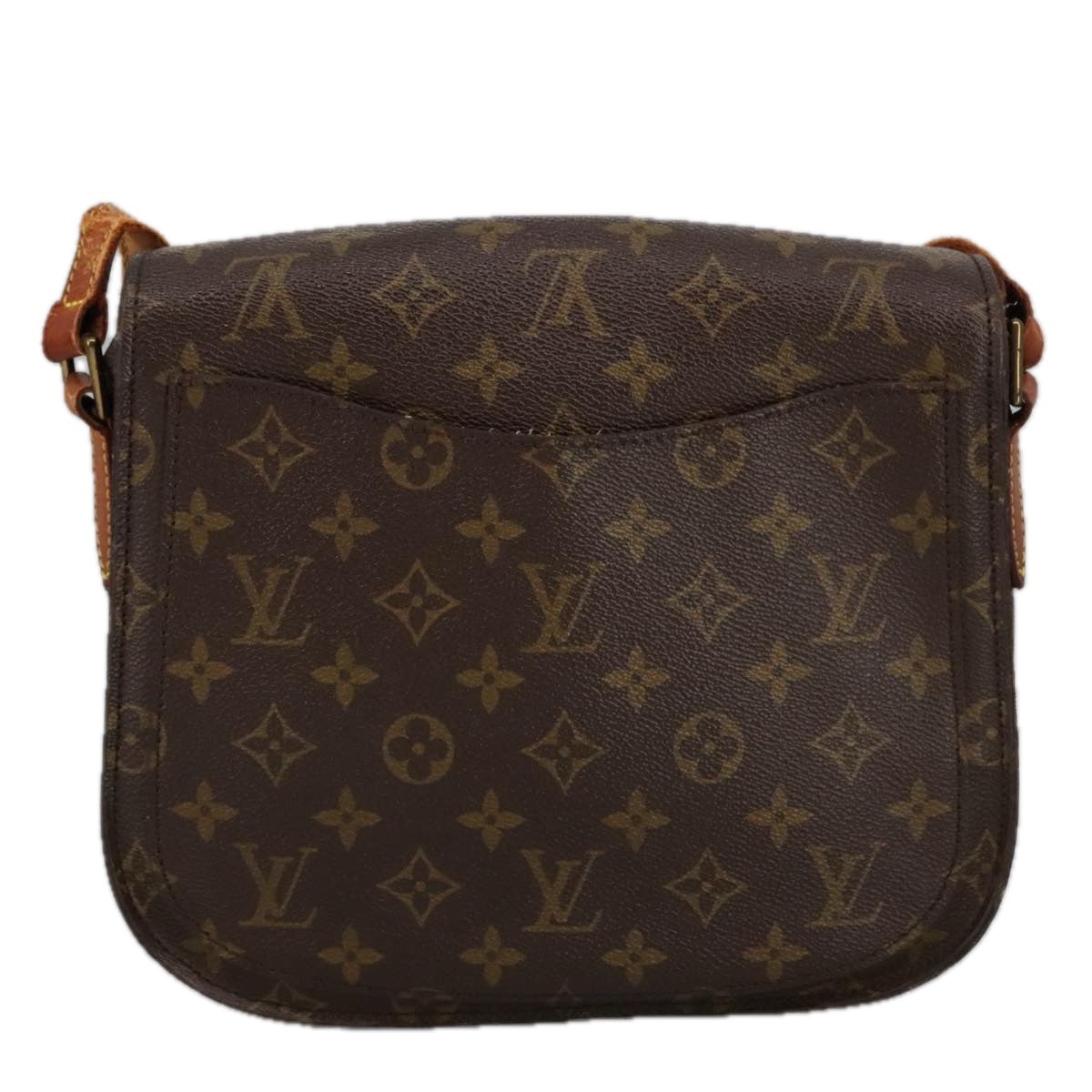 LOUIS VUITTON Monogram Saint Cloud GM Shoulder Bag M51242 LV Auth yb714