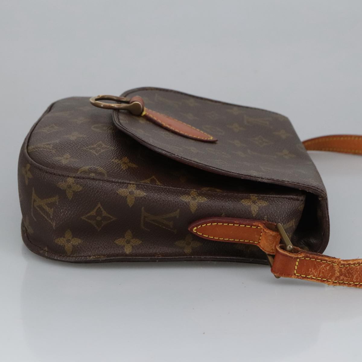 LOUIS VUITTON Monogram Saint Cloud GM Shoulder Bag M51242 LV Auth yb714