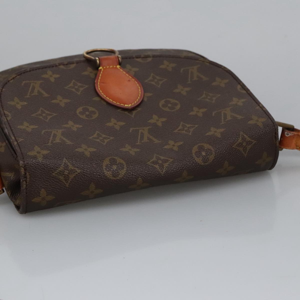 LOUIS VUITTON Monogram Saint Cloud GM Shoulder Bag M51242 LV Auth yb714