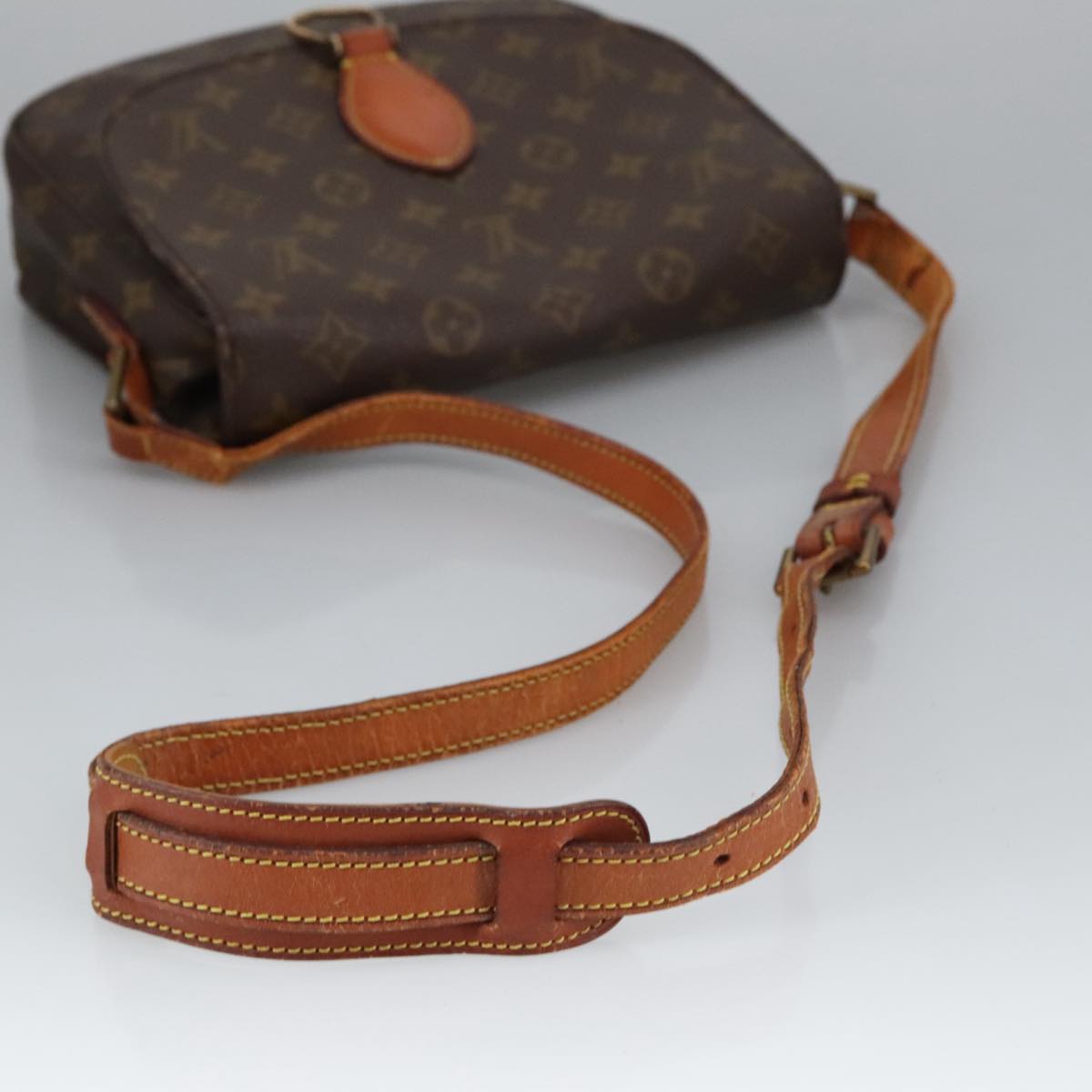 LOUIS VUITTON Monogram Saint Cloud GM Shoulder Bag M51242 LV Auth yb714