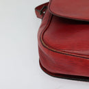 LOUIS VUITTON Epi Saint Cloud GM Shoulder Bag Red M52197 LV Auth yb724-8