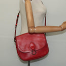 LOUIS VUITTON Epi Saint Cloud GM Shoulder Bag Red M52197 LV Auth yb724-23