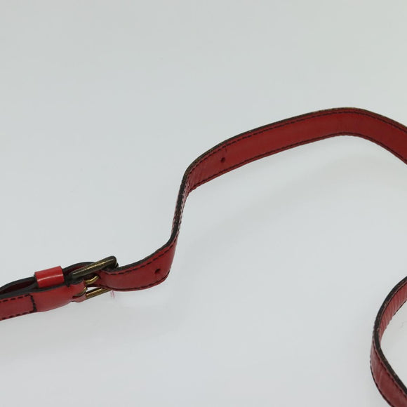 LOUIS VUITTON Epi Saint Cloud GM Shoulder Bag Red M52197 LV Auth yb724