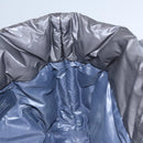 CHANEL Cococoon Hand Bag Nylon Black Silver CC Auth yb736-20