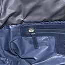 CHANEL Cococoon Hand Bag Nylon Black Silver CC Auth yb736-22