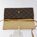 LOUIS VUITTON Monogram Pochette Twin GM Shoulder Bag M51852 LV Auth yb742-9